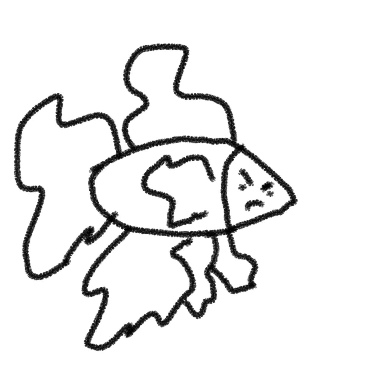 The Wrathful (Betta Fish)