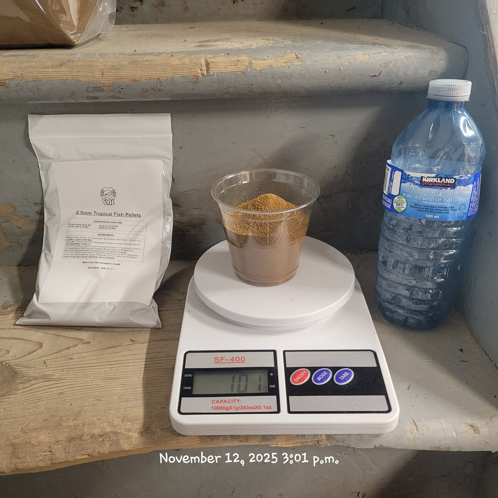 0.5mm Tropical Fish Pellets (100g)